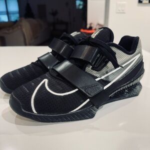 Nike Romaleos 4 -Black and Gray Weightlifting Shoes - US men’s size 8